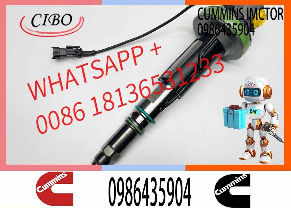 Good Quality Common Rail Diesel Fuel Injector F00BJ00005 0986435904 For Cummins QSK19 QSK38 QSK60 2881088