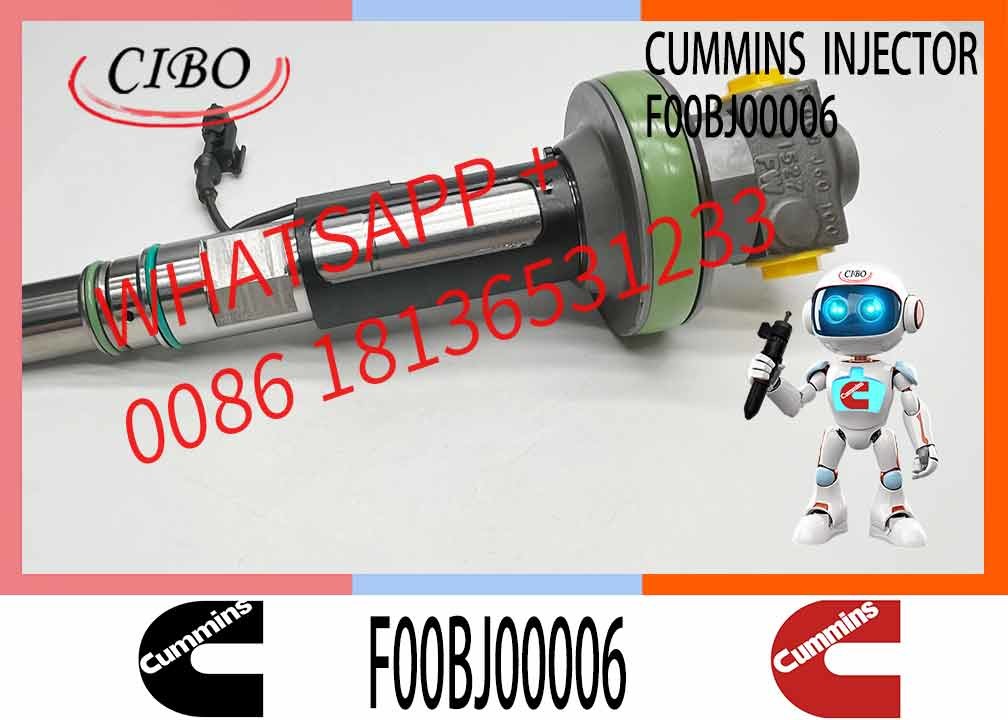 Fast Shipping Fuel Injector F00BJ00006 2881088 2867147 2882077 4964170 4955524 4955527 for QSK19 QSK38 QSX15 QSK60