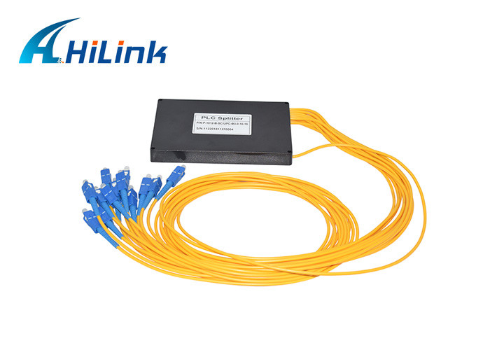 Mini ABS Planar Lightwave Circuit Splitter for PLC Optical Splitter SC FC