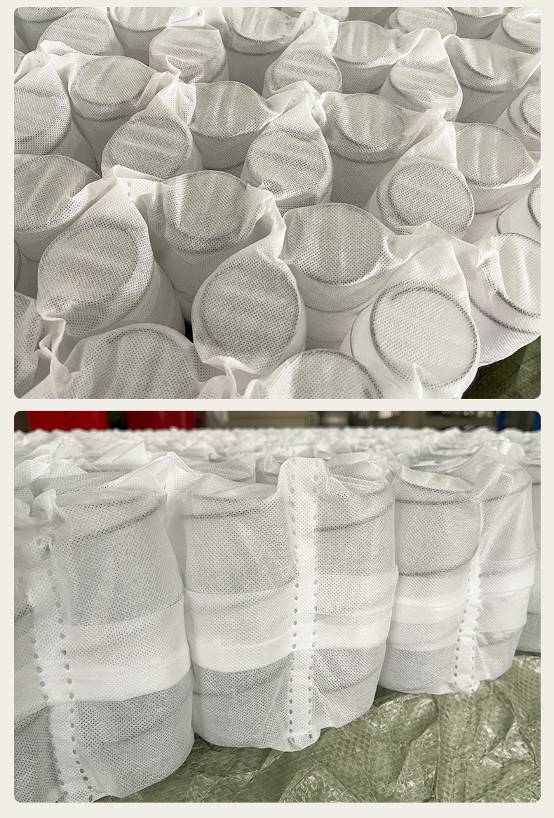 Eco-Friendly Mattress Core Bed Net Production Pocket Spring Mattress With No Adhesives