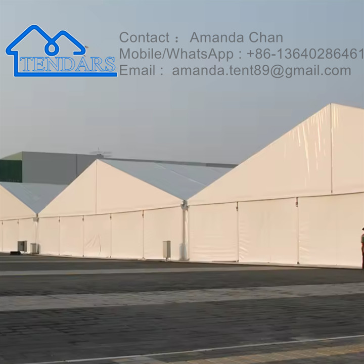 High Quality Factory Price Large Aluminum Frame White PVC Industrial Storage Tents