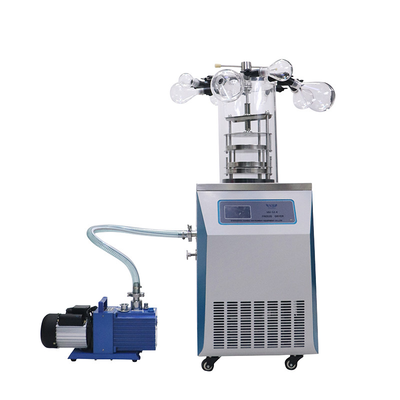24h 3 Layers Laboratory Lyophilizer 4L Freeze Drying Machine