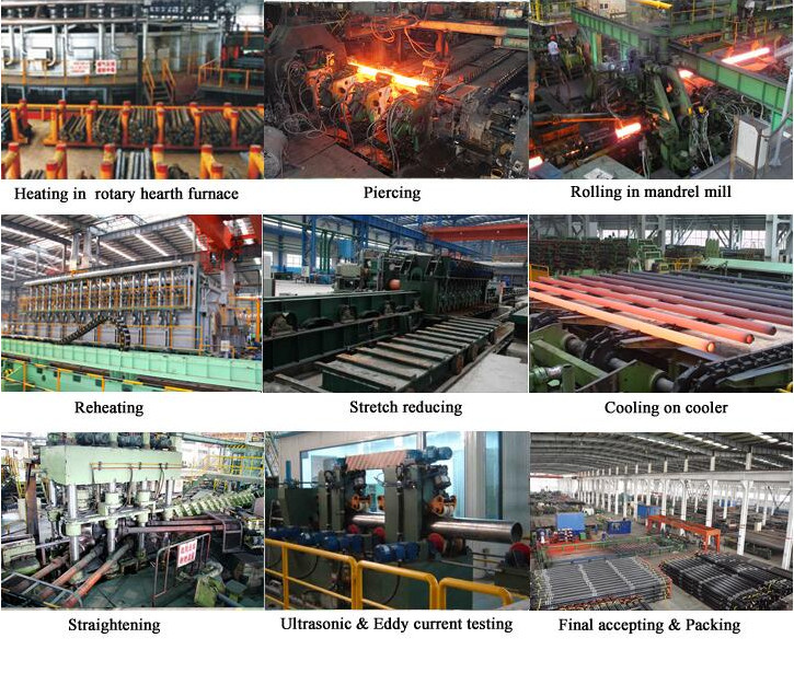 API 5CT PSL1 / PSL2 L80-1 L80-9Cr L80-13Cr C90 C95 P110 Q125 API 5CT Tubing Pipe