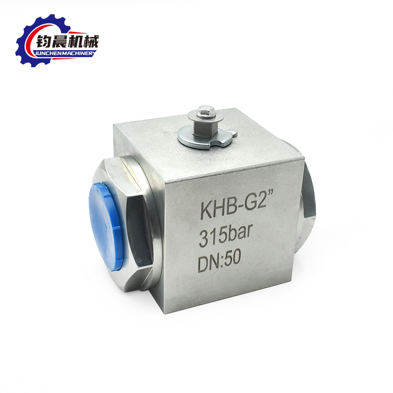 Stainless Steel KHB-G2'' 315bar High Pressure Ball Valve Hydraulic Gas/Water/Oil