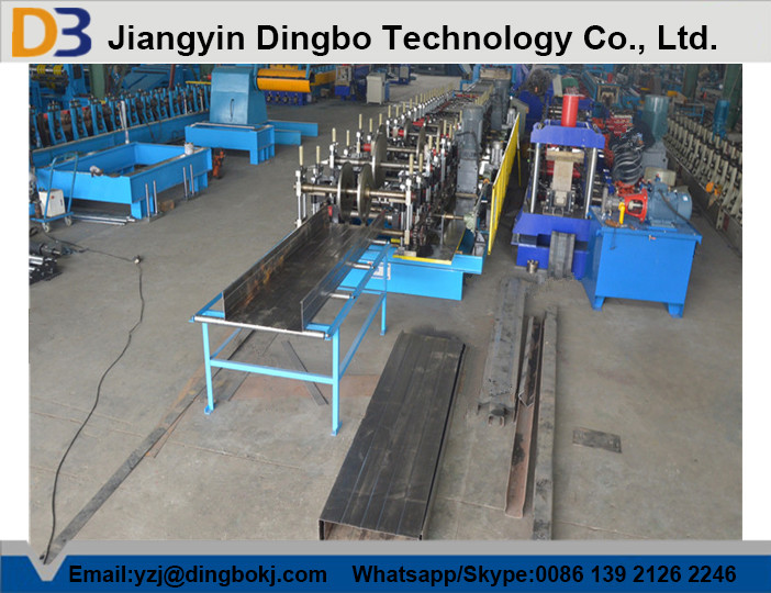 Galvanized / PPGI Cable Tray Roll Forming Machine With Cutting Blade Cr12