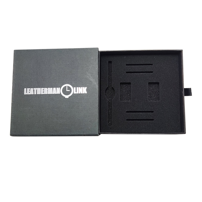 Gift Craft Industrial Drawer Style Personalized Watch Strap Paper Box for Watches