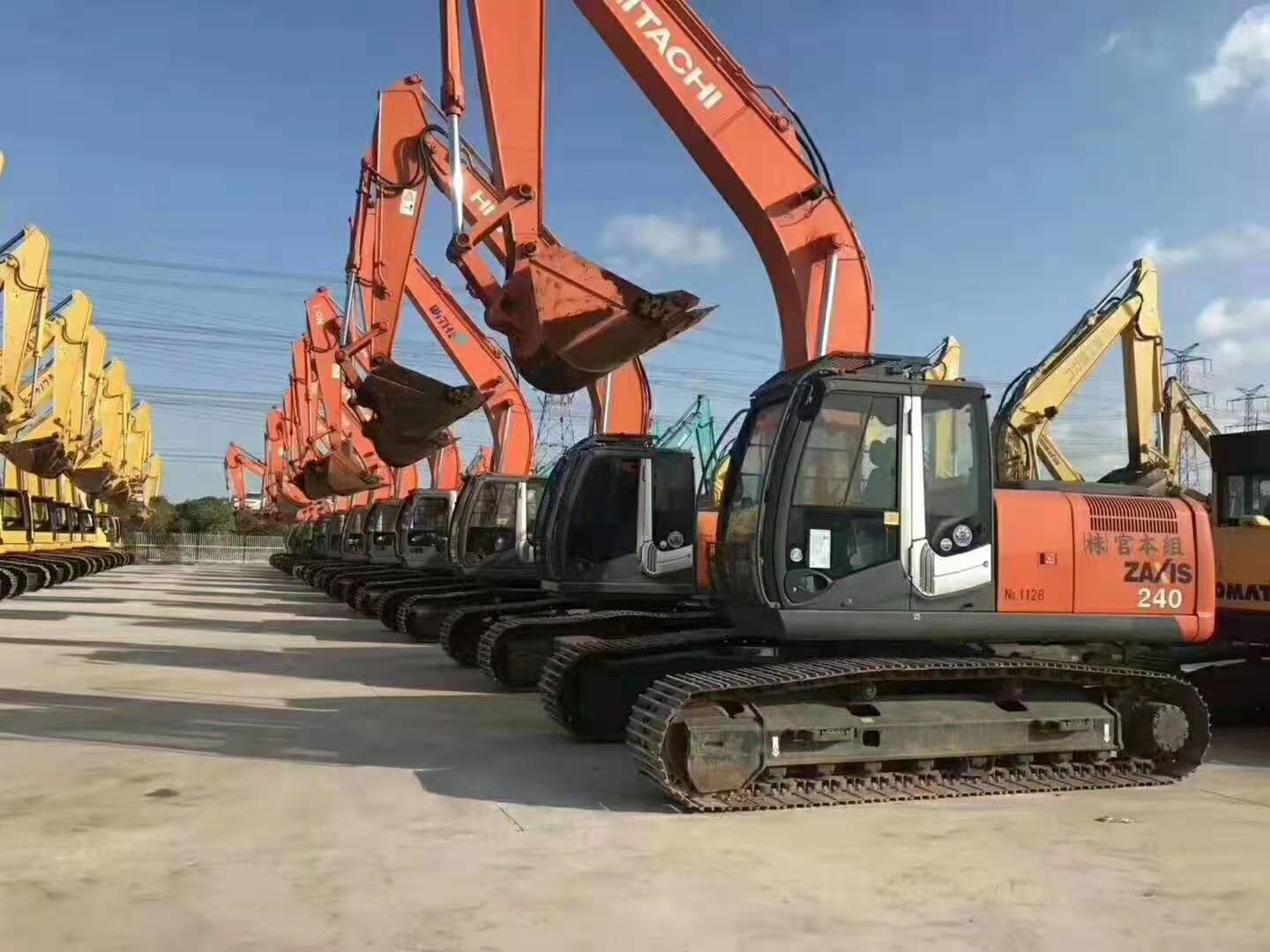 Second Hand ZX200-6 20T Hitachi Construction Machinery