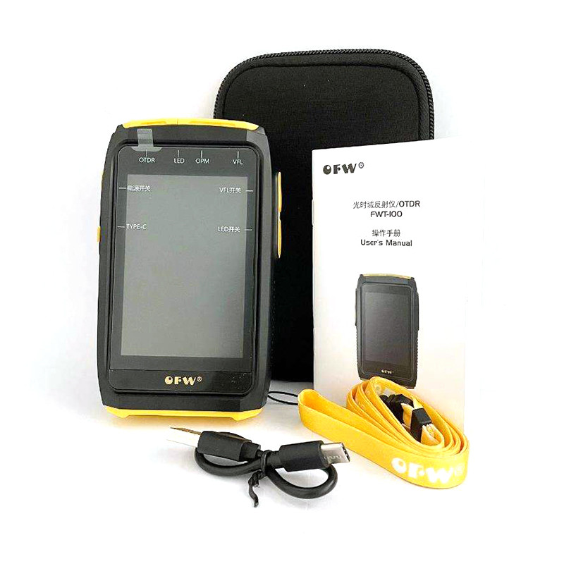 1550nm 20dB Fiber Optic Tester With OPM OLS VFL Touchscreen Active Mini OTDR