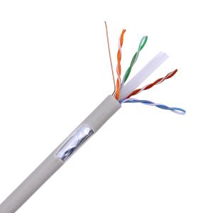 China Cat 6e Cat6 Cable Network FTP UTP Cat6e Cat6 305m 1000Ft Ethernet PVC Cover Material on sale