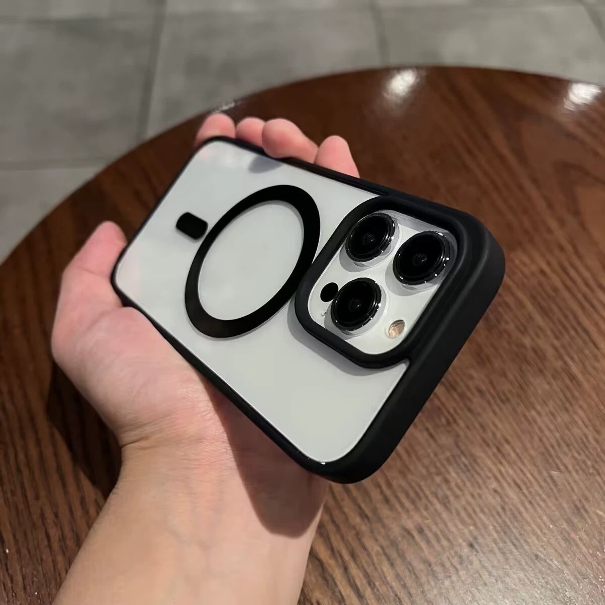 Colourful Bumper TPU PC Magsafe Phone Case For IPhone Cover