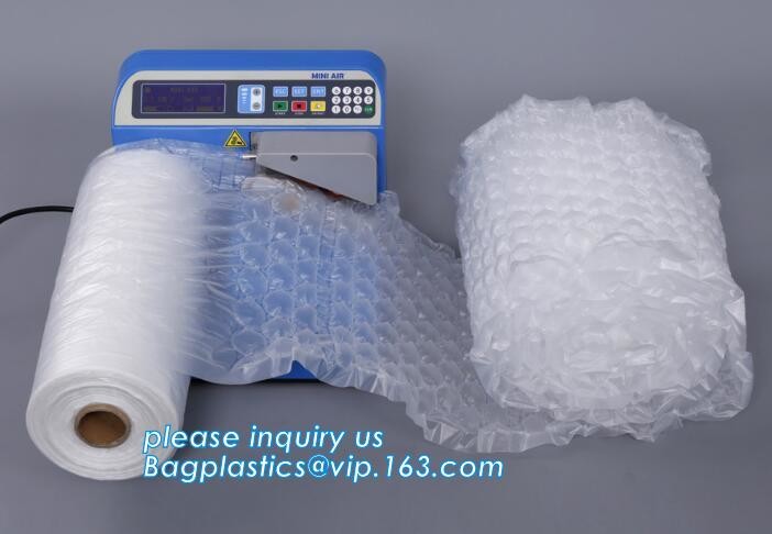 Anti-Shock Reusable Plastic PVC Inflatable Bubble Liner Protective Pac Red Wine Bags Protector For Fragile bagease pack