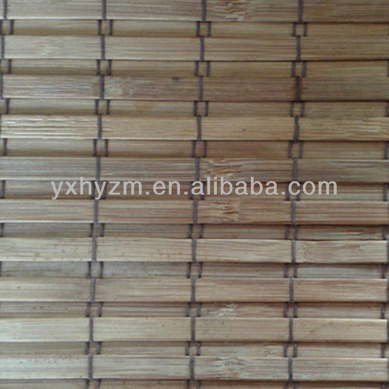 Eco Friendly Indoor Bamboo Window Shades Customized Length Hotel Use
