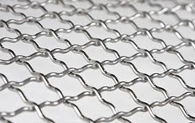 BBQ Grill Stainless Steel Crimped Woven Wire Mesh Tray 8 10 12 14 20 Mesh