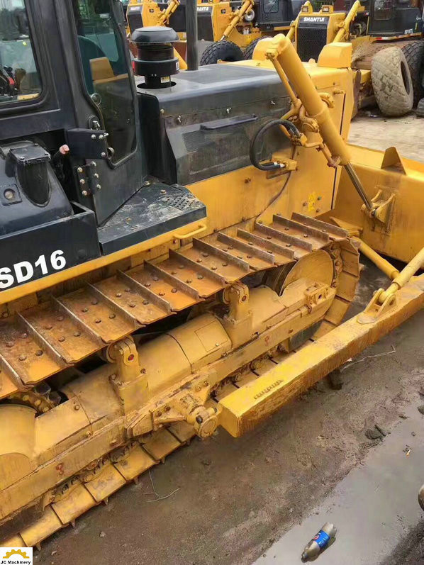 SD16TL Used Small Dozers Shantui Construction Machinery 1700h Working Time