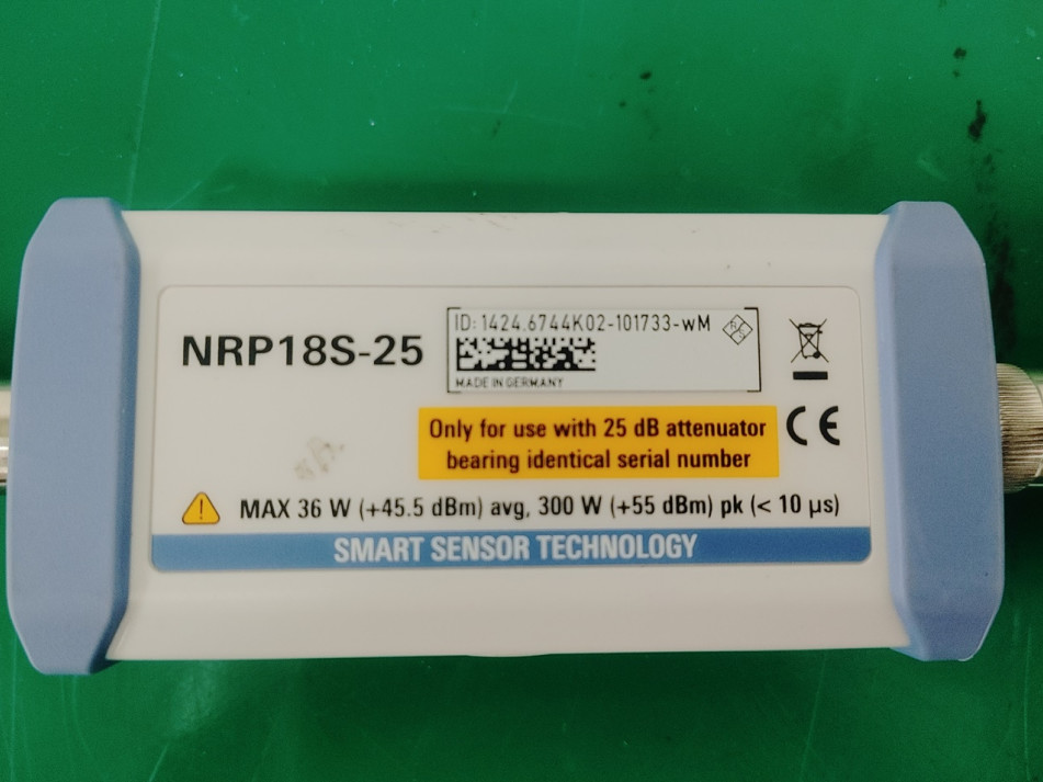Rohde And Schwarz NRP18S Three Path Diode Power Sensor 10mhz-18ghz Plug-In