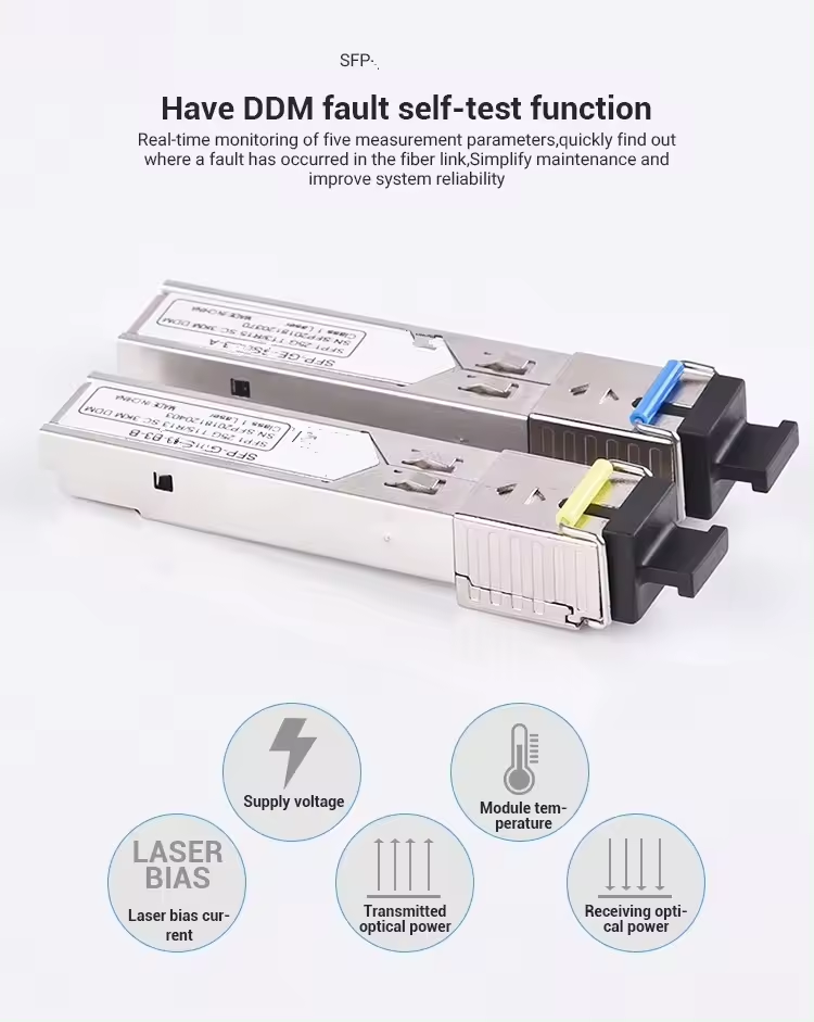 Stock Enterprise-Class SFP-10G-SR-S Transceiver Module Compatible with IEEE802.3X