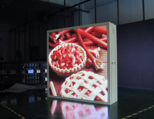 Outdoor Iron Cabinet P4 P5 P6 Led Display Screen for Advertising Digital Billboard