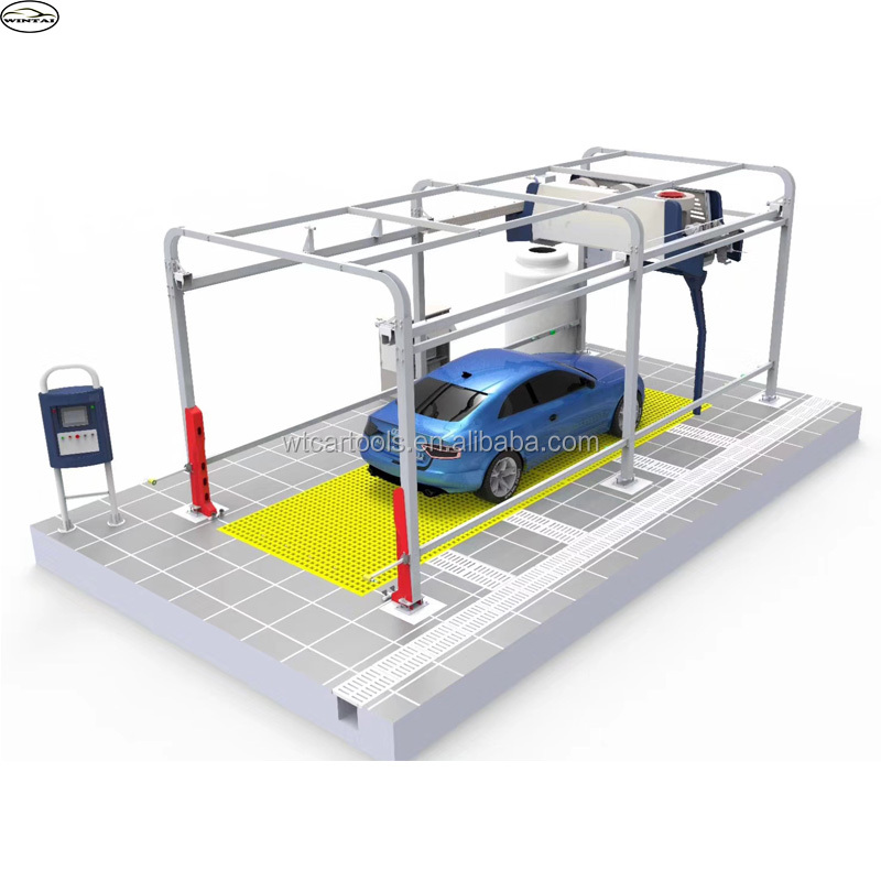 130bar High Pressure Touchless Car Wash Equipment 24.5KW Energy Saving