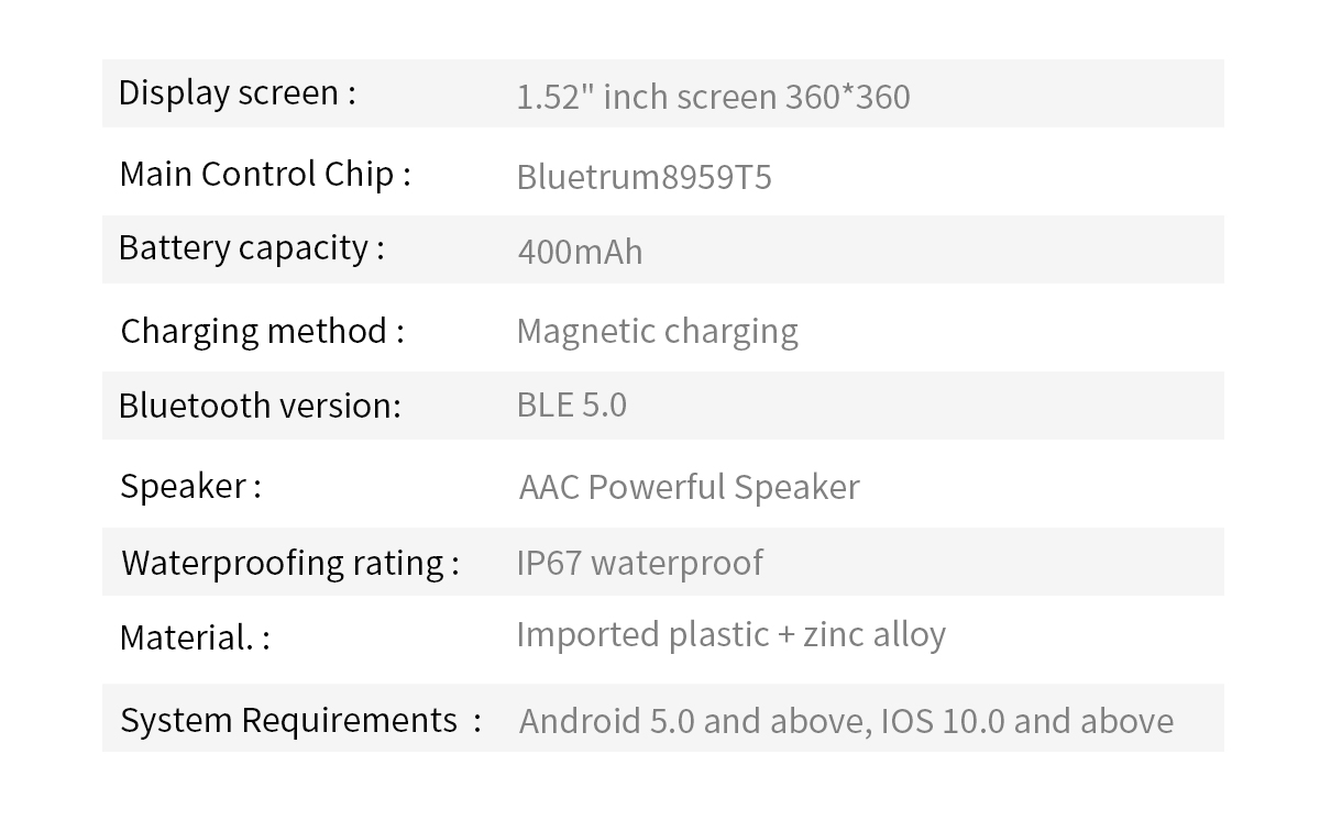Long Battery Life TWS Support Smartwatch With Music Bracelet Syncs