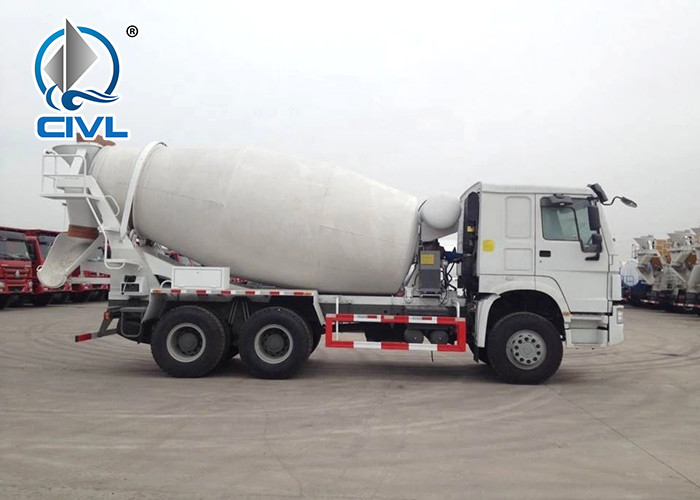 3800mm Wheelbase 6m3 130hp Concrete Mixing Equipment
