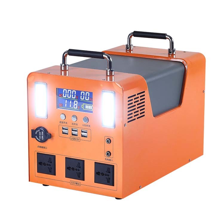 1200W Solar Portable Power Station 110V/220V AC Portable Engergy with USB Lithium Battery Solar Generator