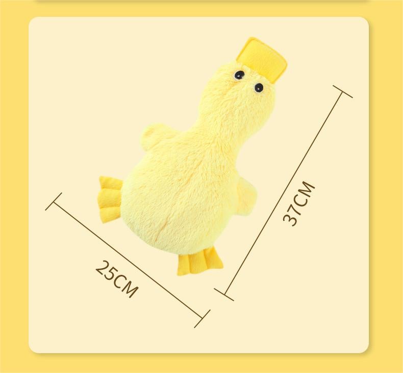 Pet Plush Toy Simulates noise Duck Large Toy Puzzle Grinding Teeth Cleaning Teeth chew
