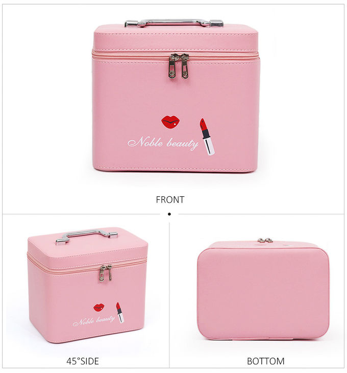 Large Capacity Multifunctional Women PU Make Up Bag
