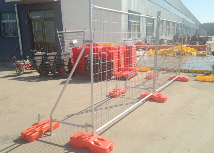 Galvanized Standard Temporary Construction Fence Panels Size 2100X2400mm