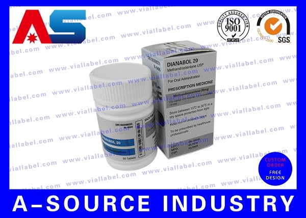 CMYK Medication Small Pill Pharmaceutical Boxes White Metallic Spot UV Printing