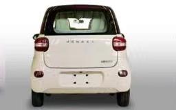 230mm Automatic Electric Mini Car For Offices Taxi Online Hailing 55R18