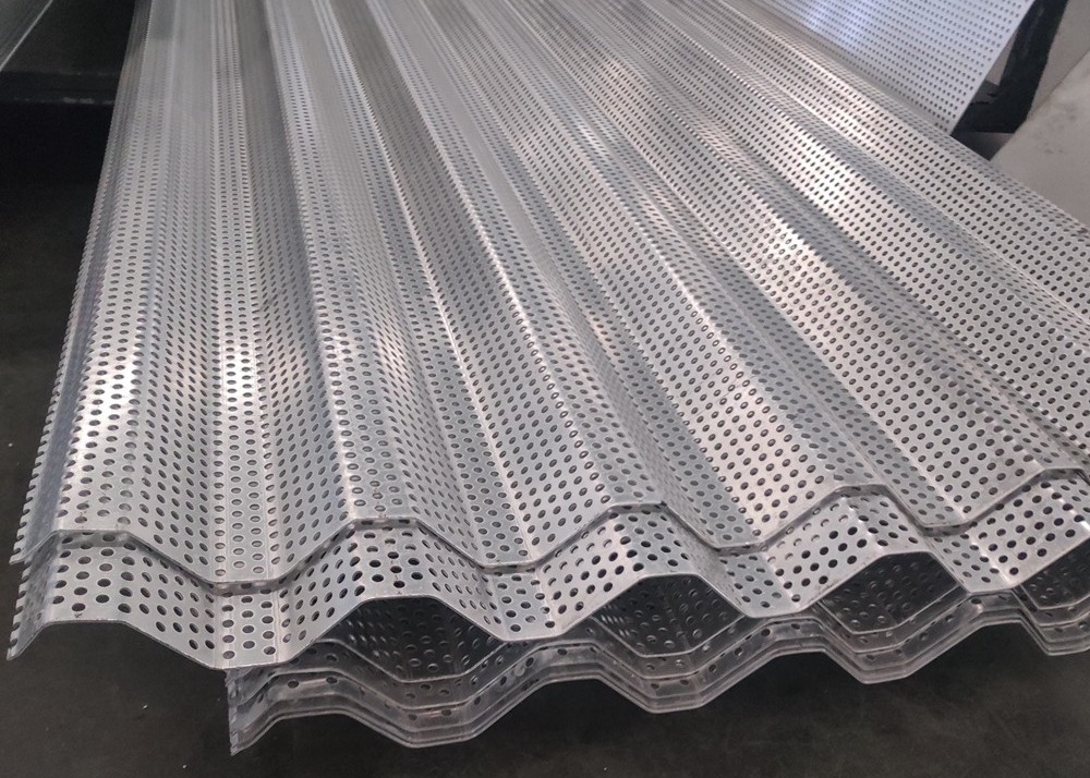 Customized Hexagonal Perforated Metal Sheet 1.2mm 1.5mm Thickness