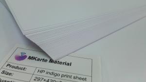 Buy cheap 0.3mm Thick HP Indigo Single-sided PVC sheet  Digital Printing PVC Sheets product