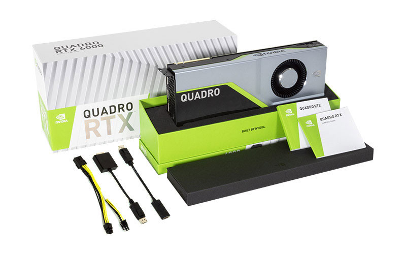 24GB GDDR6 Leadtek Graphics Cards Nvidia Quadro RTX 6000 Server Hardware Turing GPU