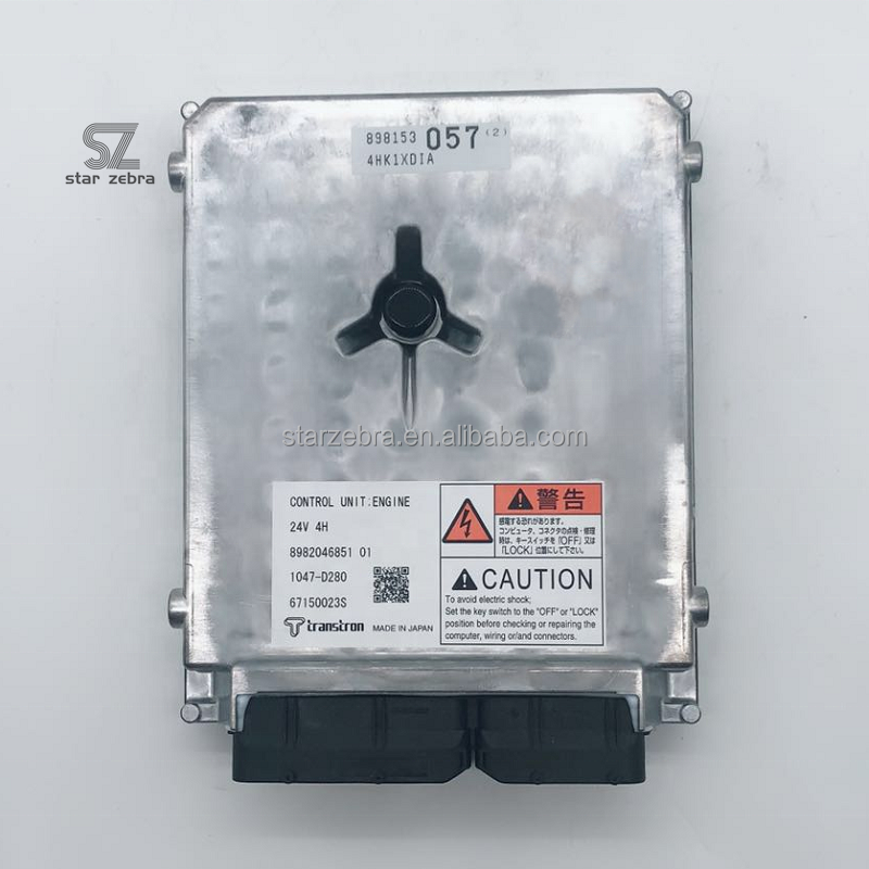 ZAX200-3 SH200 Excavator 4HK1 6HK1 Engine 8-98128068-0 Controller 8981280680 ECU Control Box After Service Online support