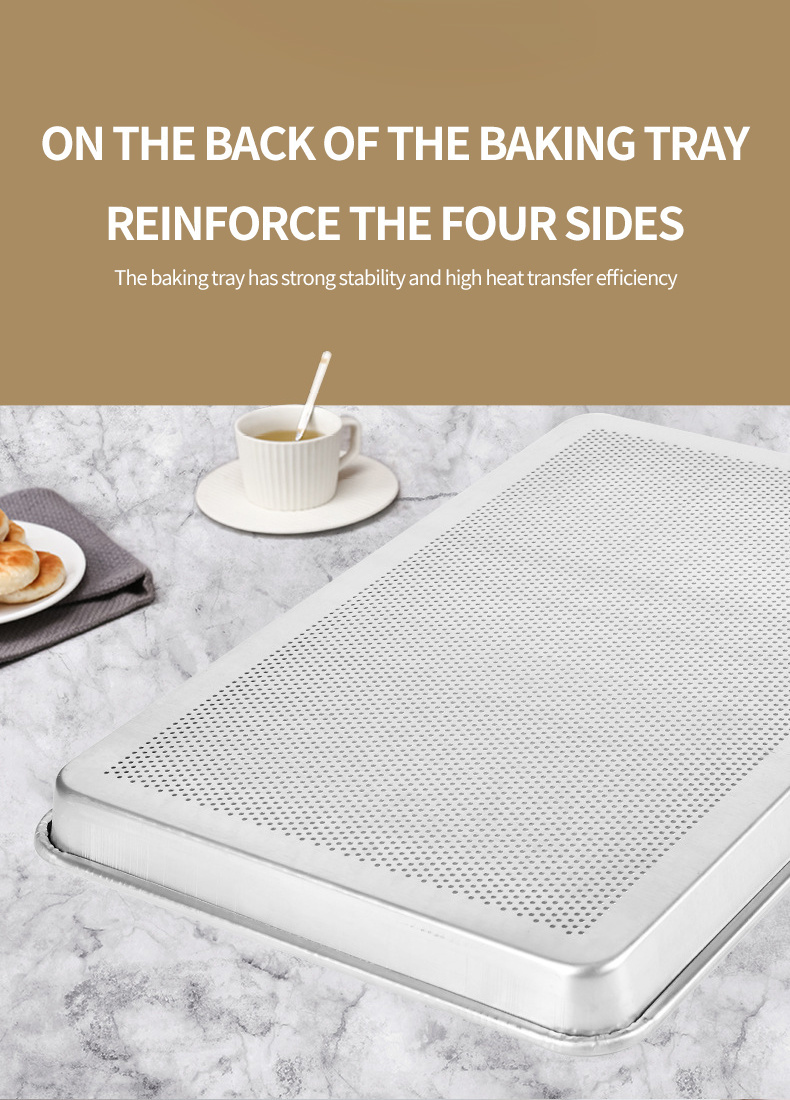 Bakeware with Punching and Rolling Edge in Large Inventory
