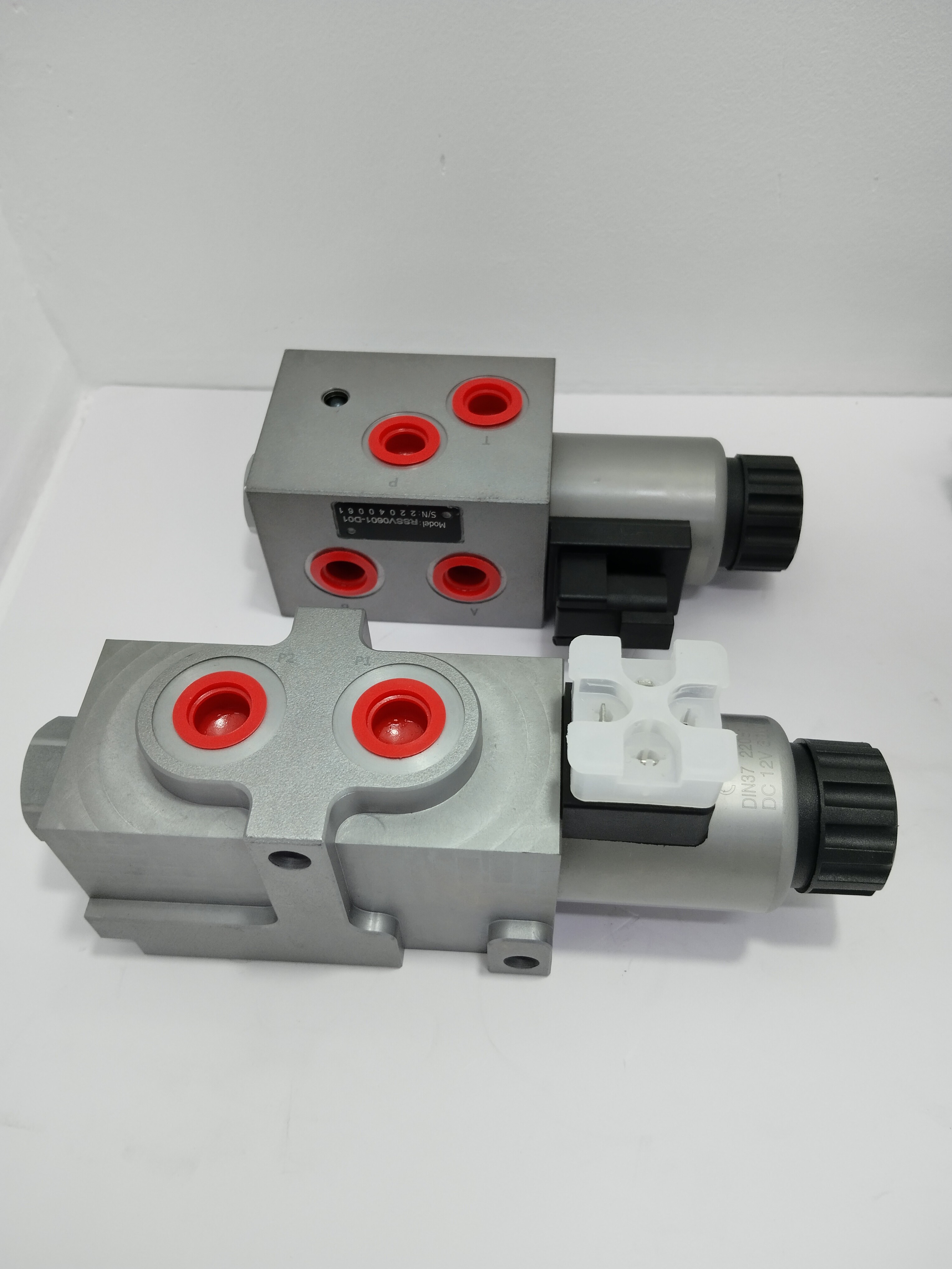 KSV12-24T-0-N 2 way 2 position Forklift Solenoid Valve 27V 12V Electric Hydrualic Valve