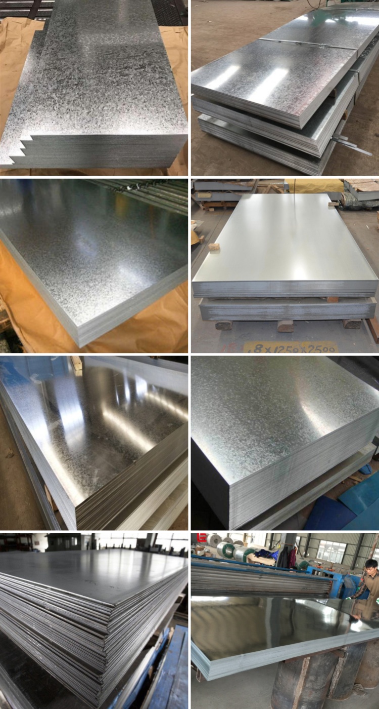 Directly Sell 24 Gauge Galvanized Steel Sheet with Regular Spangle Type Dx51d Dx52d Dx53d at Best