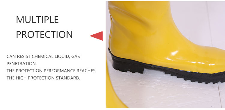 Conjoined Fire Fighting XL PVC Acid Chemical Safety Suit