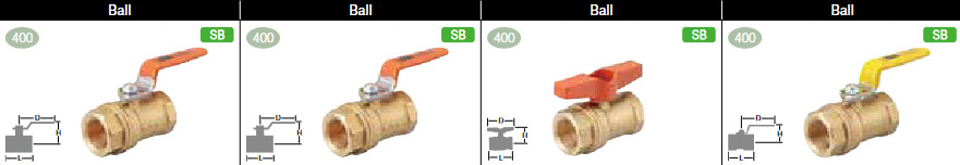 Forged CW617N Brass Ball Valves 1/2 Inch To 4 Inch Butterfly Handle Ball Valve
