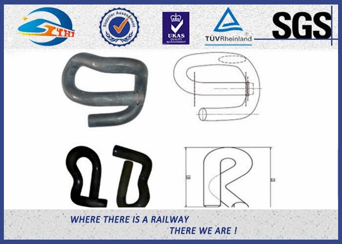 Custom Rail Crane Clip / SKL Rail Clip With Oxide Black GB/T1222