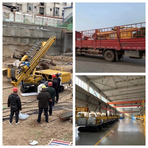 Drilling Depth 200 m High Pressure Construction Drilling Rig for Geological Disaster in Kazakhstan for Sale