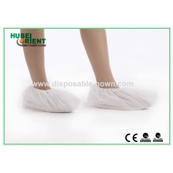 Non Stimulating Anti Dust Disposable CPE Shoe Covers