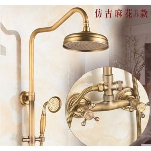 Luxury Copper Antique Shower European Rain Shower Faucets