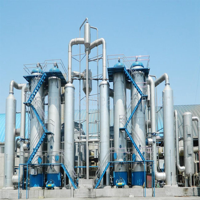 Triple effect evaporation crystallization system for NaCl Chinese supplier