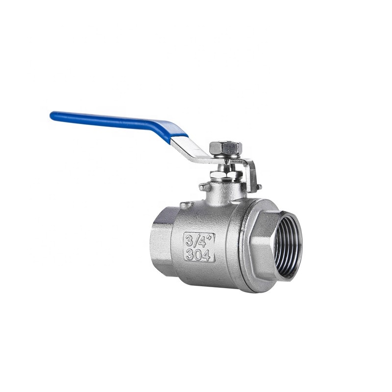 1''-8'' DN32 Female Threaded Manual Control Ball Valve in Stainless Steel 301/304/316