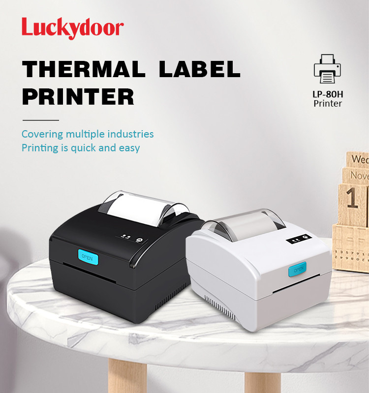 USB LAN BT Barcode Label Printer 3 Inch Thermal Label Printer OEM ODM