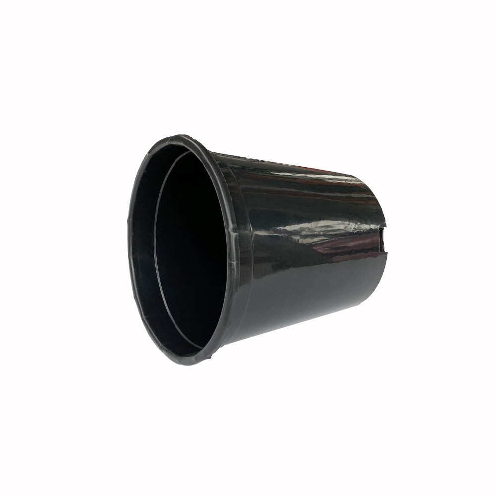 Durable Hard plastic 3 gallon pot black flower plant pots big nursery pots of PP/HDPE