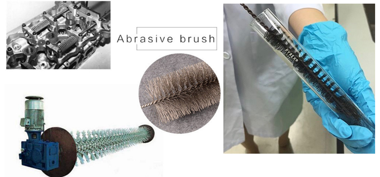 Industrial Polish Pipe Cleaning Cylinder Steel Wire Tube Deburrig Brush