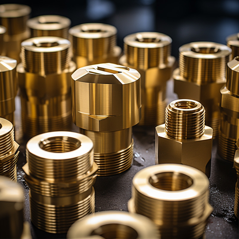 Custom Brass Parts CNC Precise Machining Part Metal Turning Services
