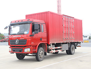 SHACMA-N L3000 4x2 Van Cargo Truck 8-15 Tons Box Van Truck For Sale in Congo